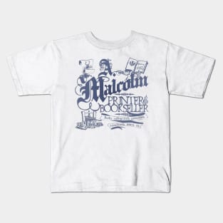 A. Malcolm Bookseller Kids T-Shirt